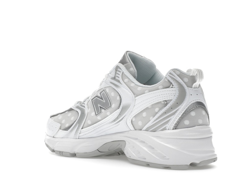 New Balance 530 Silver Metallic Polka Dots