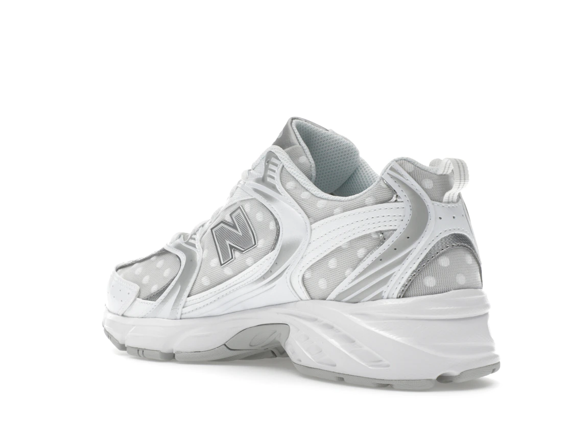 New Balance 530 Silver Metallic Polka Dots