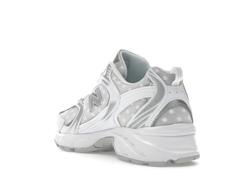 New Balance 530 Silver Metallic Polka Dots