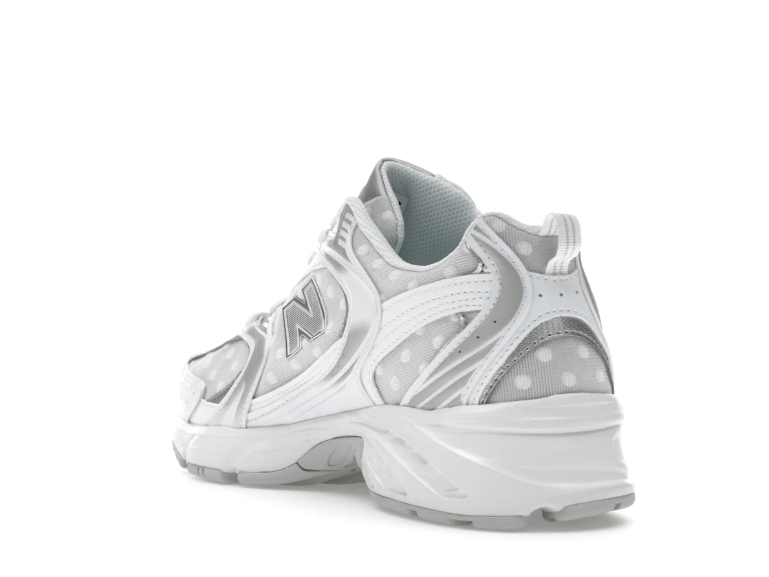 New Balance 530 Silver Metallic Polka Dots