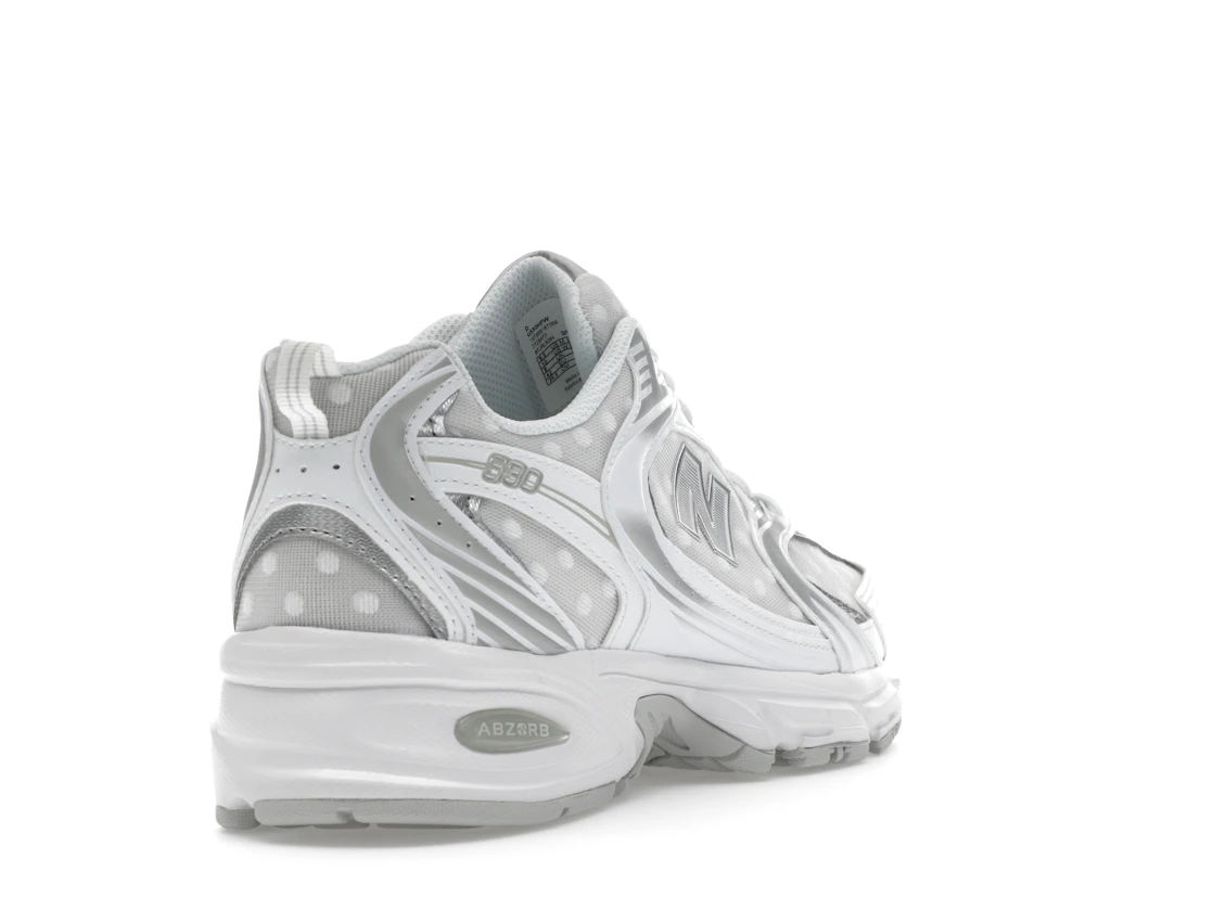 New Balance 530 Silver Metallic Polka Dots