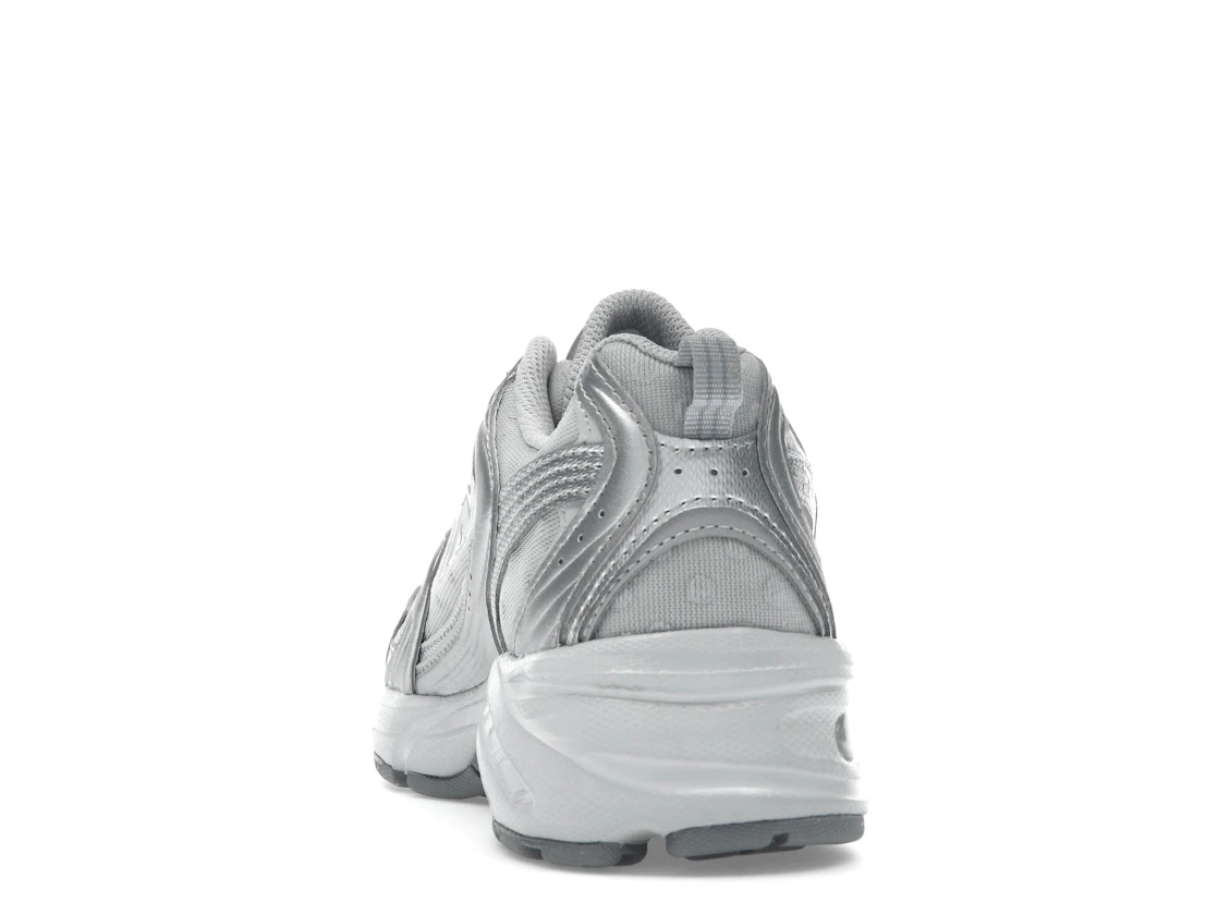 New Balance 530 Silver Metallic Raincloud Polka Dots