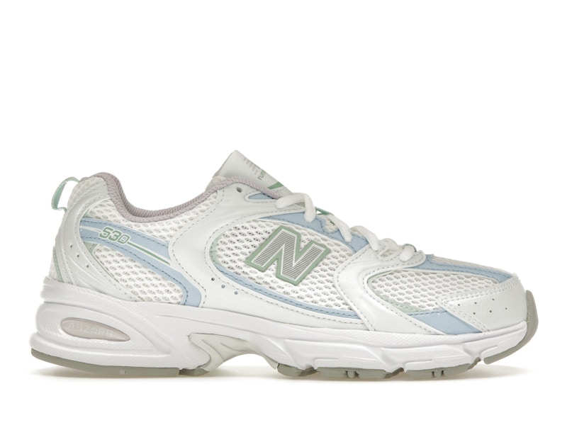 New Balance 530 White Light Chrome Blue Clay Ash Men's