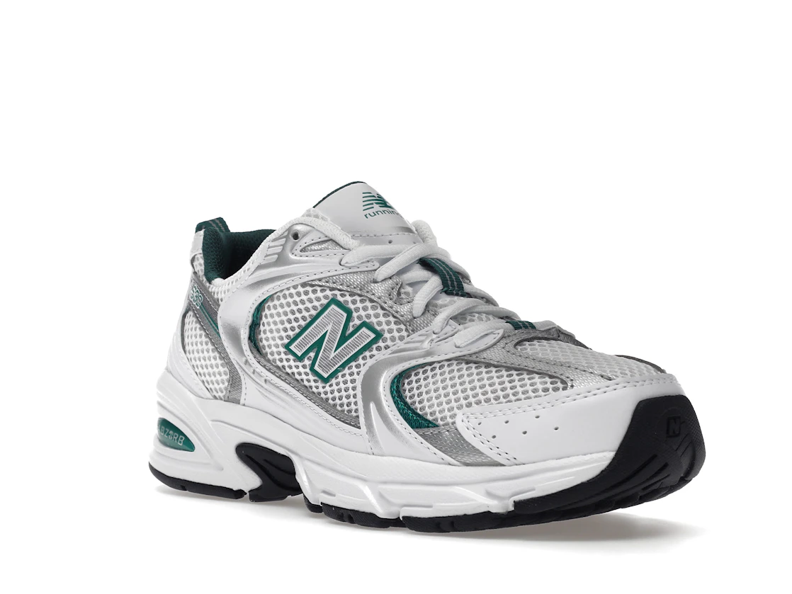 New Balance 530 White Silver Green