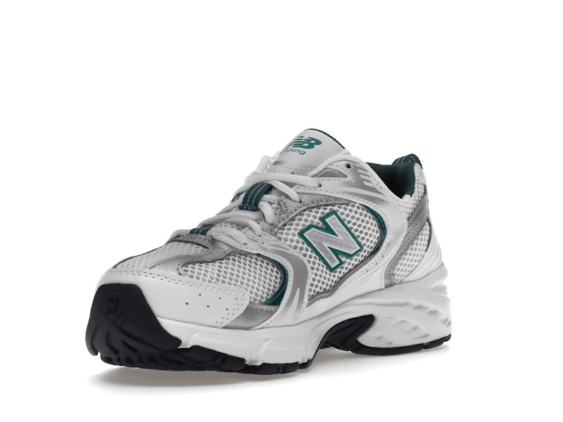 New Balance 530 White Silver Green