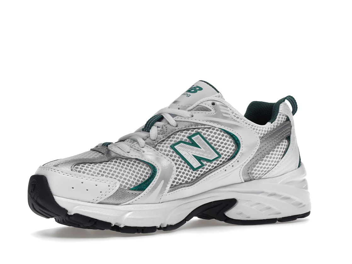 New Balance 530 White Silver Green
