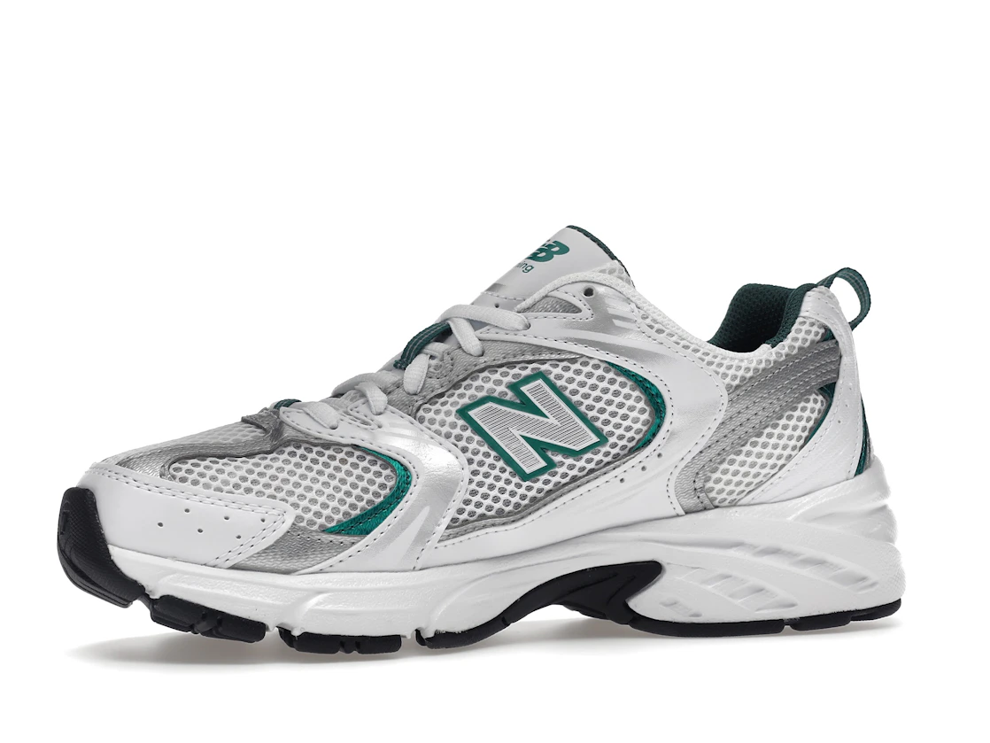 New Balance 530 White Silver Green
