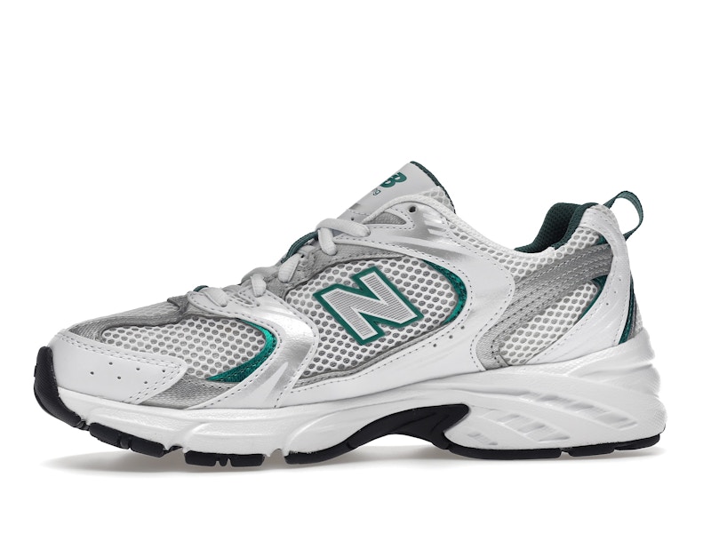 New Balance 530 White Silver Green