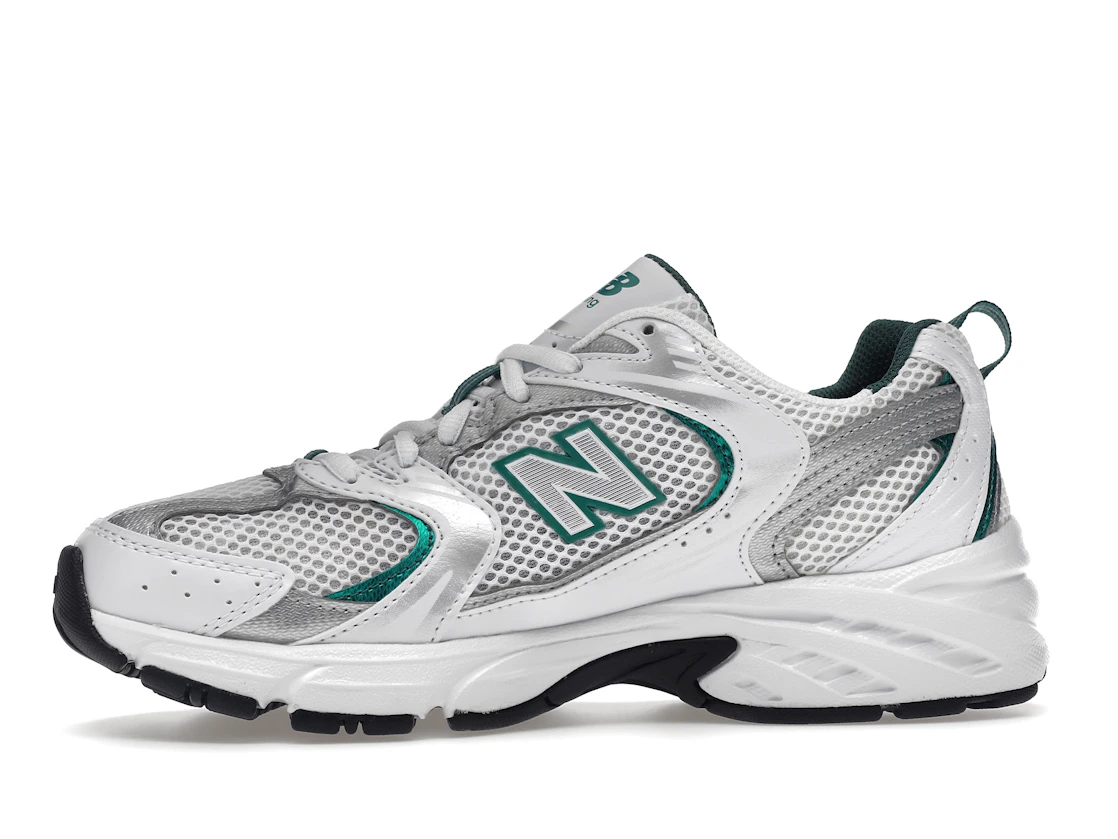 New Balance 530 White Silver Green