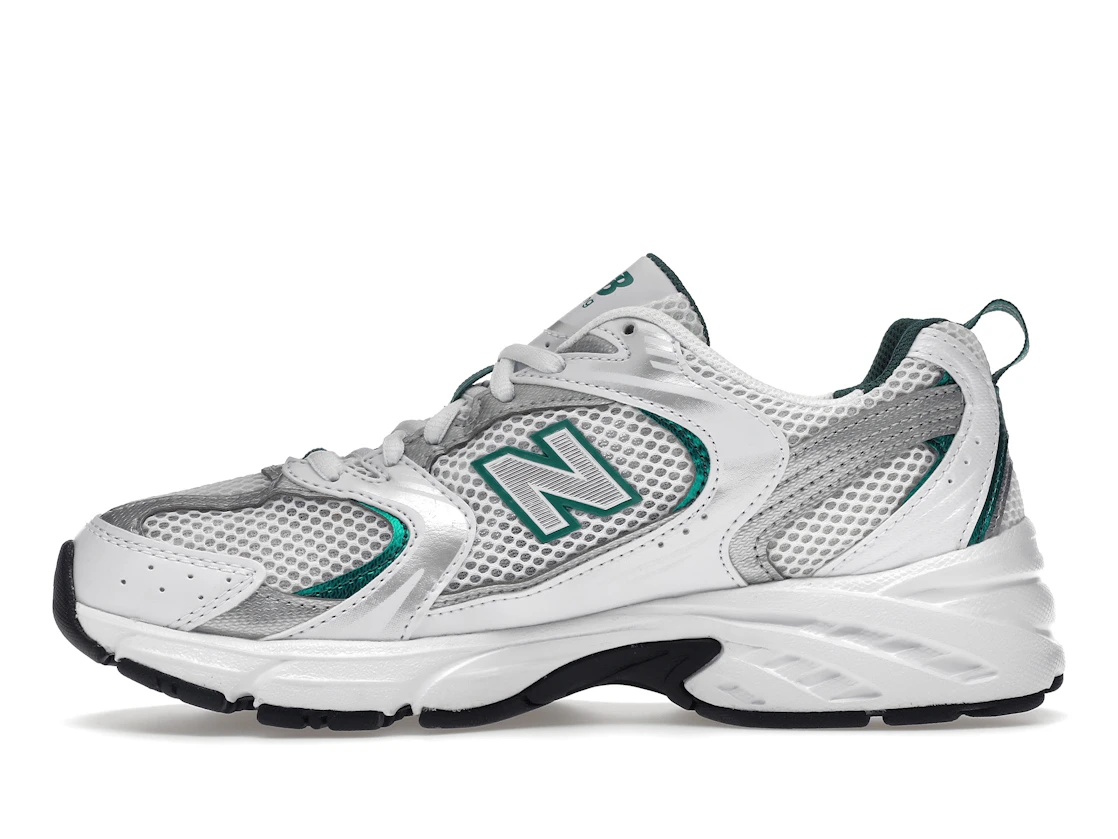New Balance 530 White Silver Green