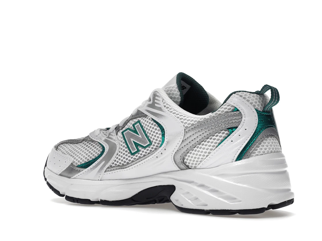 New Balance 530 White Silver Green