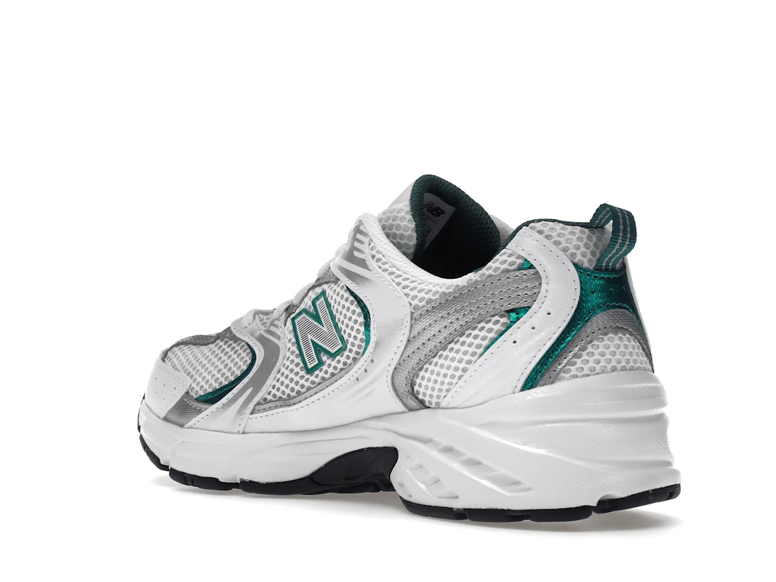 New Balance 530 White Silver Green