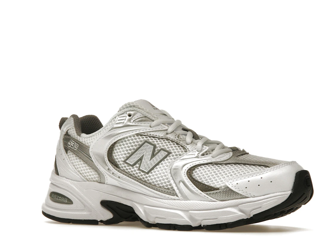 New Balance 530 White Silver Metallic
