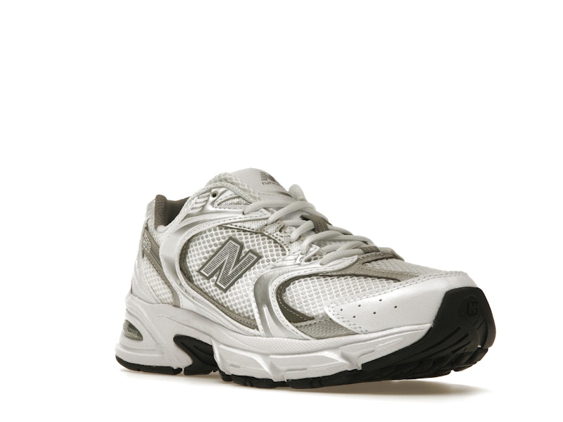 New Balance 530 White Silver Metallic