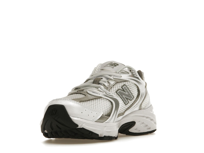 New Balance 530 White Silver Metallic