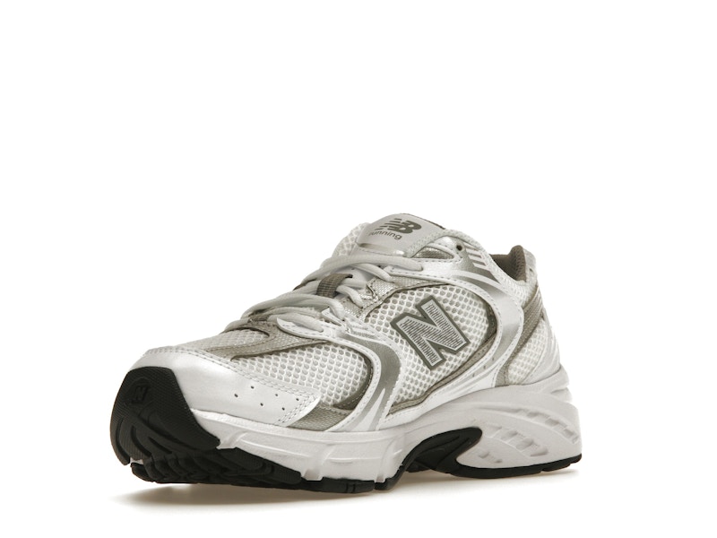 New Balance 530 White Silver Metallic