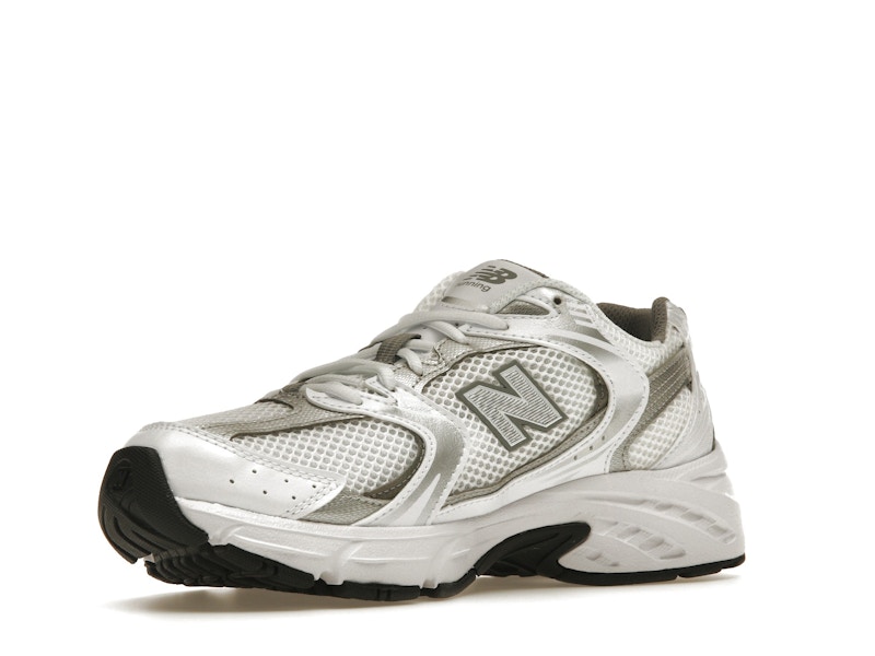 New Balance 530 White Silver Metallic