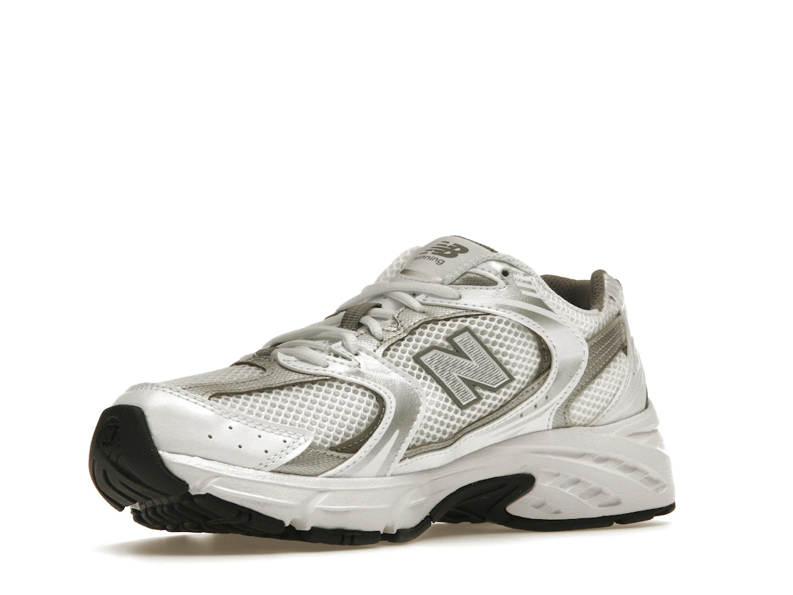 New Balance 530 White Silver Metallic