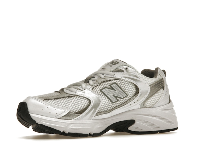 New Balance 530 White Silver Metallic