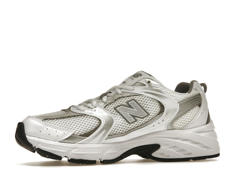 New Balance 530 White Silver Metallic