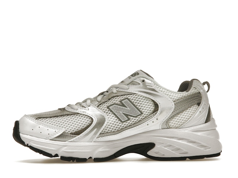 New Balance 530 White Silver Metallic