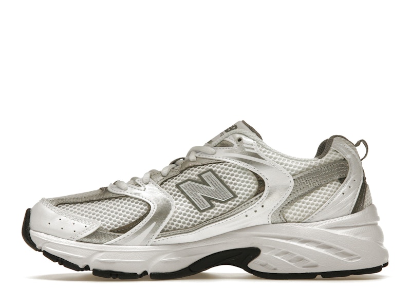 New Balance 530 White Silver Metallic