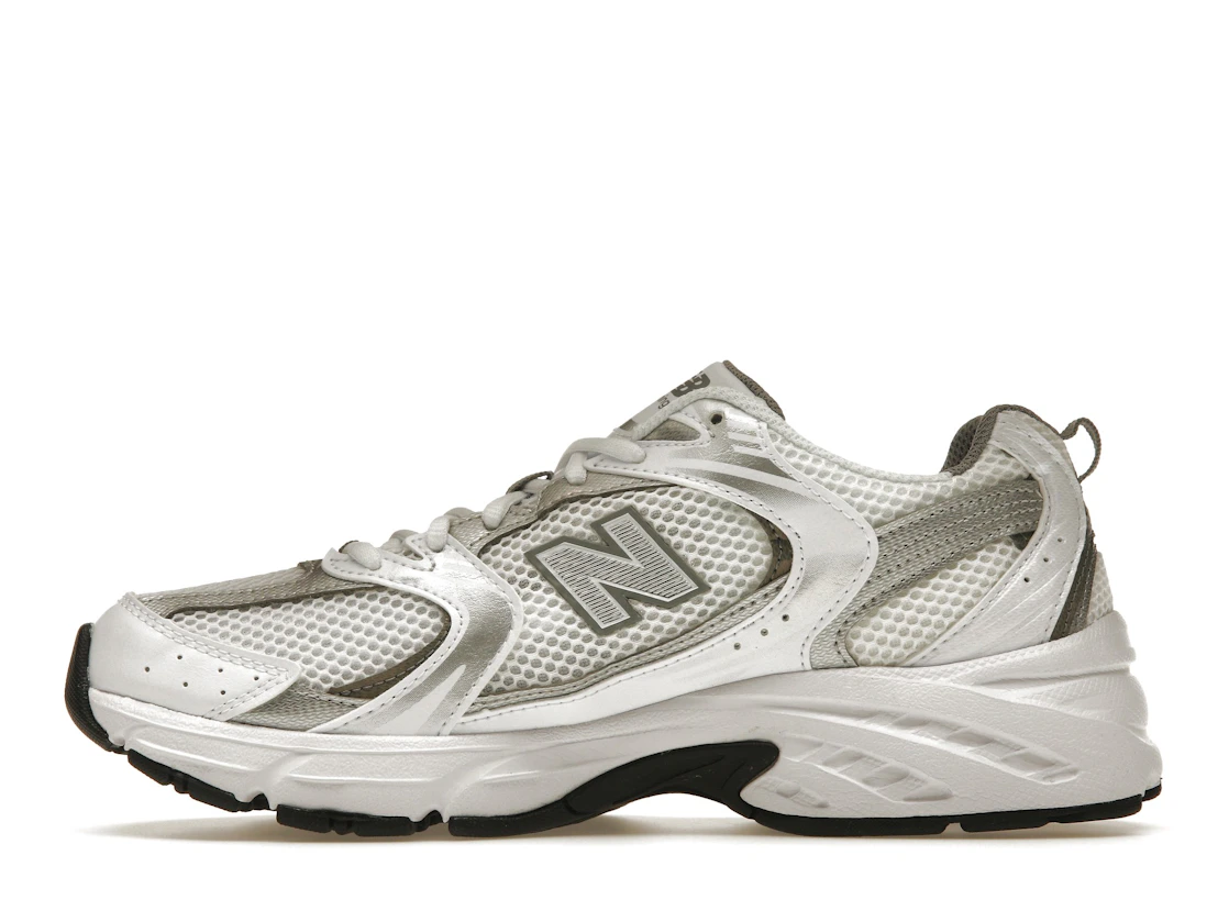 New Balance 530 White Silver Metallic