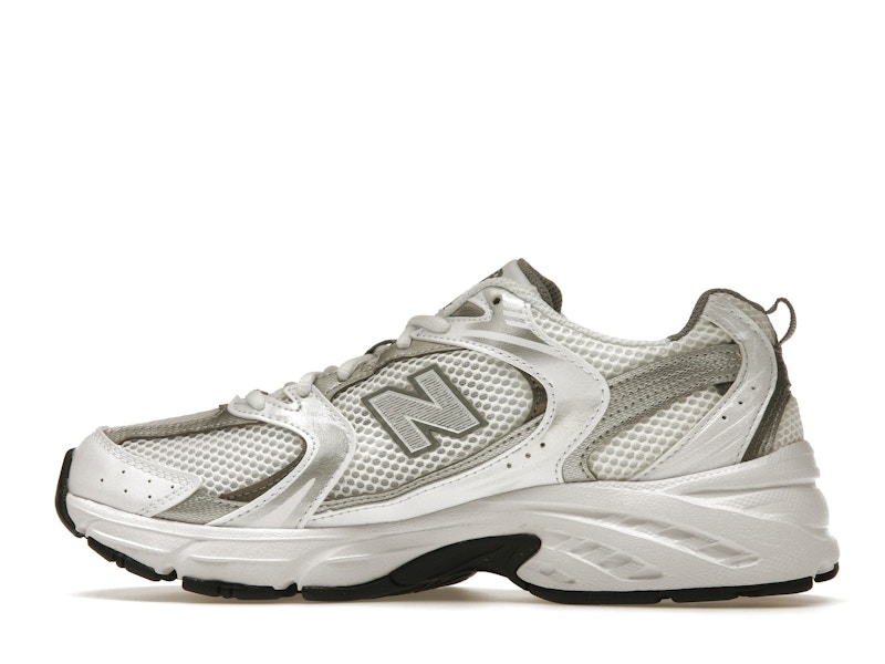 New Balance 530 White Silver Metallic