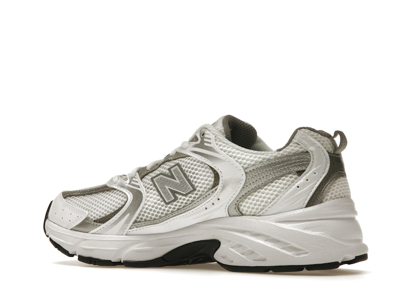New Balance 530 White Silver Metallic