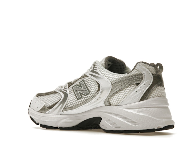 New Balance 530 White Silver Metallic