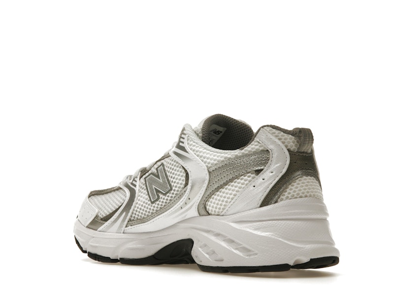 New Balance 530 White Silver Metallic