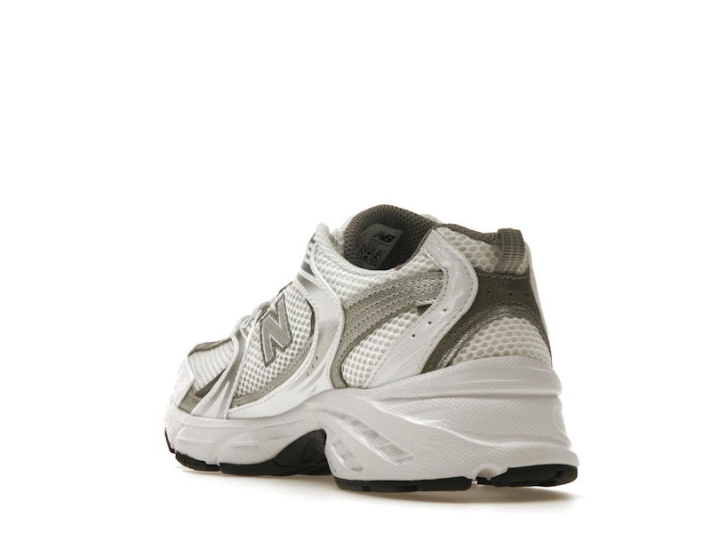 New Balance 530 White Silver Metallic