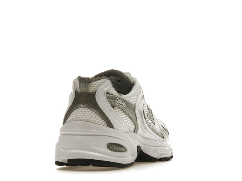 New Balance 530 White Silver Metallic