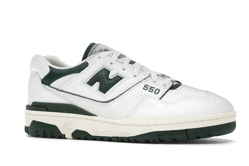New balance 550 white green Clearance