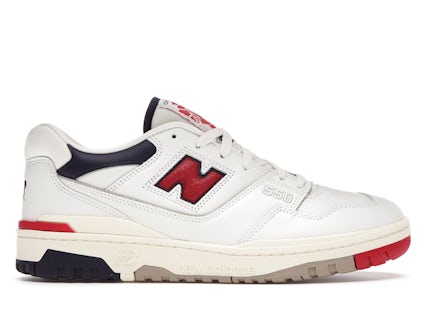 New Balance 550 Aime Leon Dore White Navy Red Men's BB550A3 US