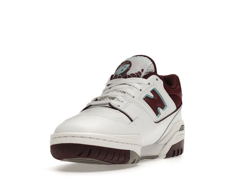 New Balance 550 Burgundy Cyan