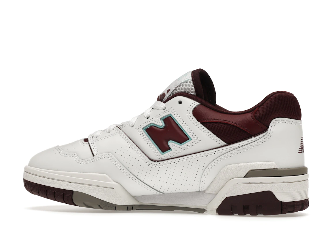New Balance 550 Burgundy Cyan