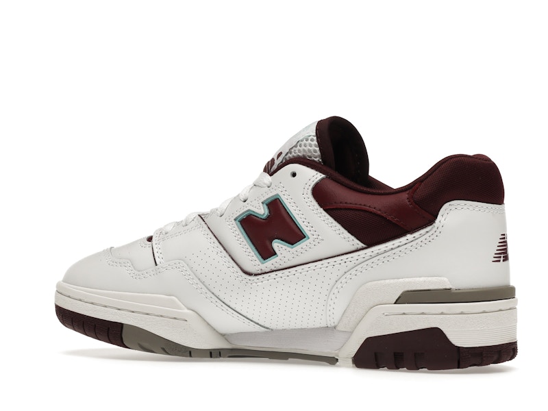 New Balance 550 Burgundy Cyan