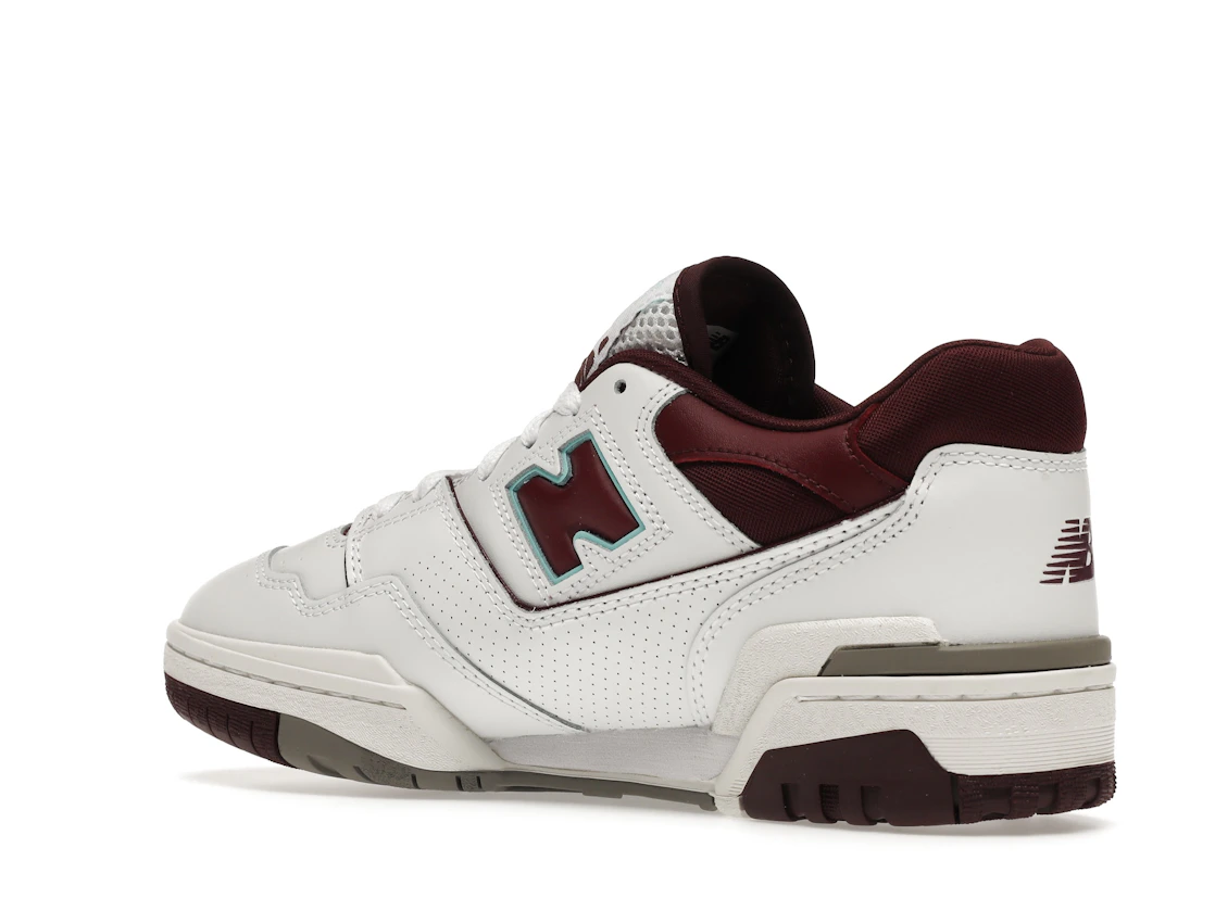 New Balance 550 Burgundy Cyan