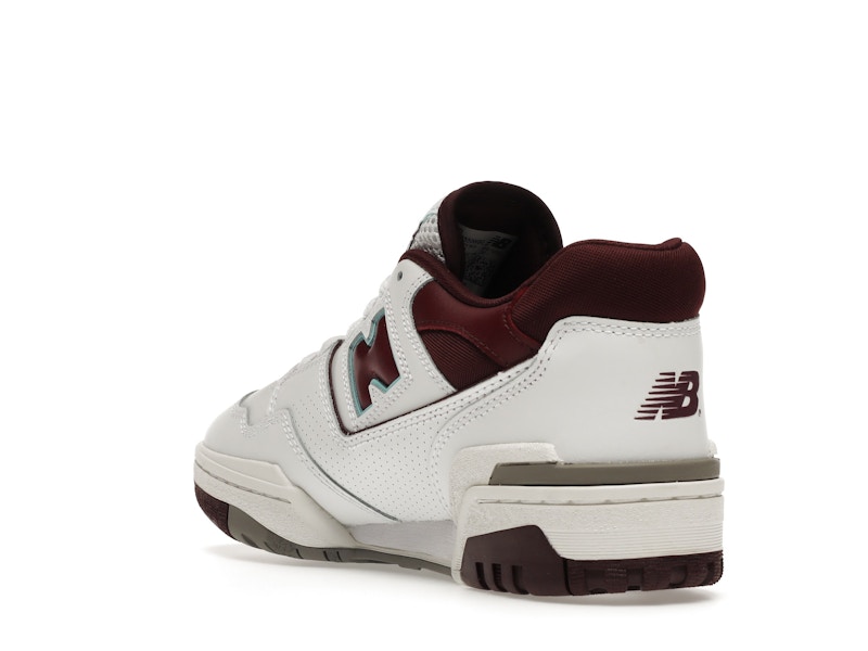 New Balance 550 Burgundy Cyan