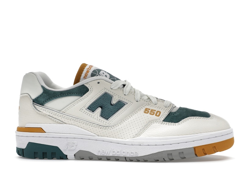 New Balance 550 Green Mustard