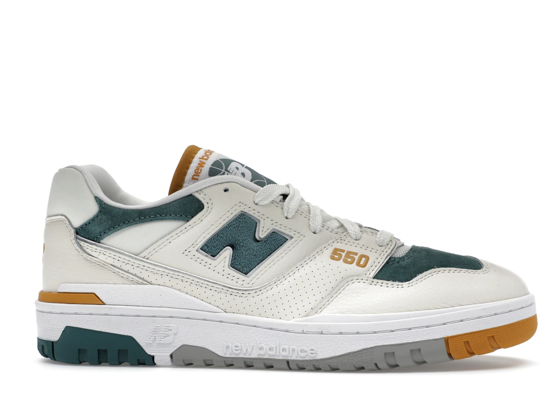 New Balance 550 Green Mustard