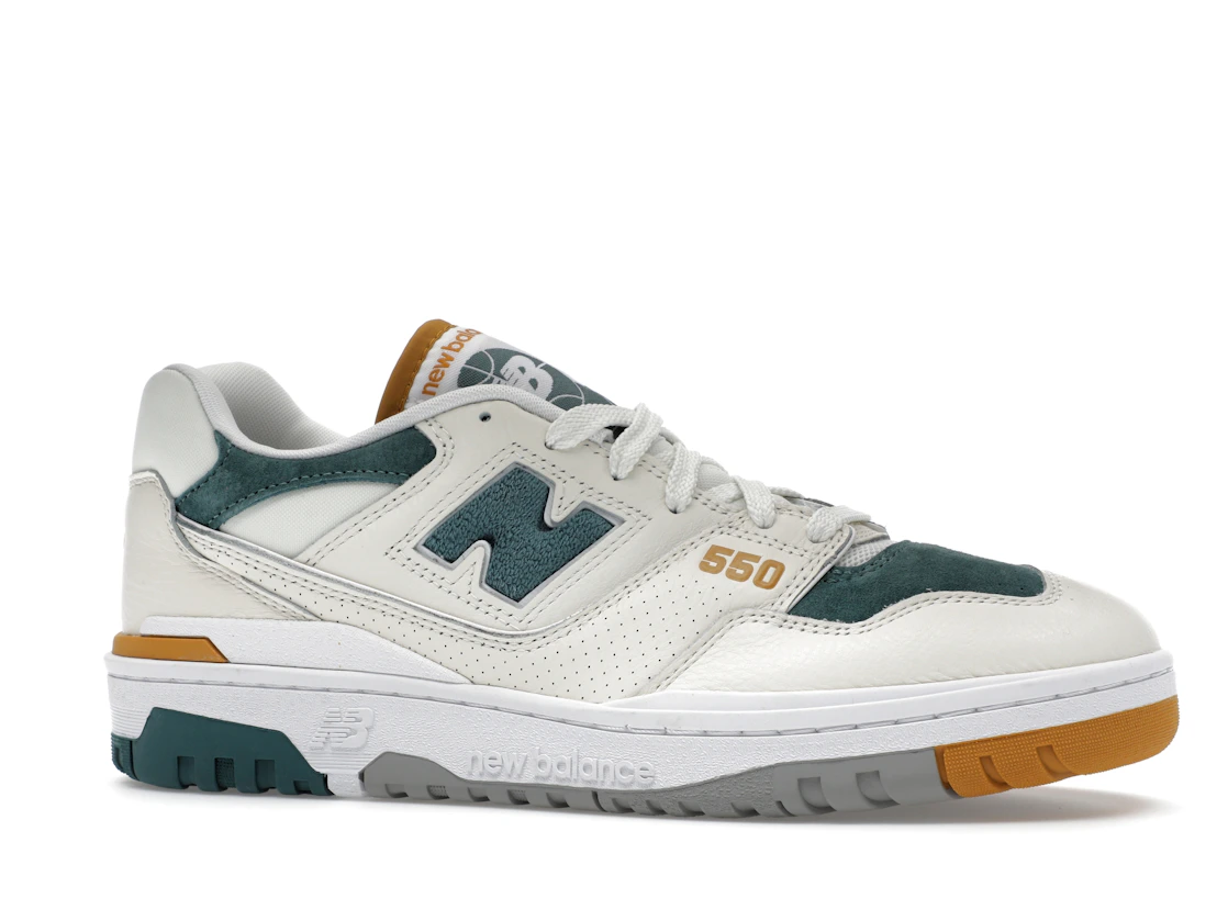 New Balance 550 Green Mustard