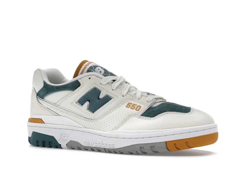 New Balance 550 Green Mustard