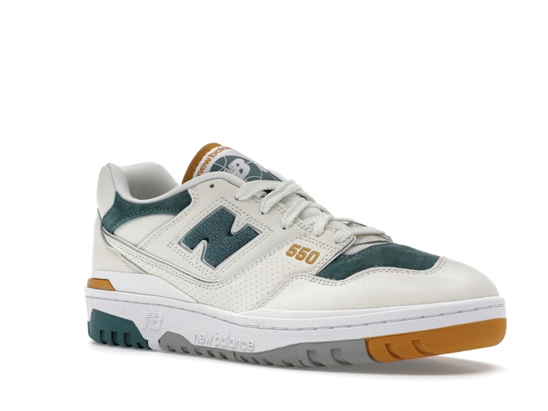 New Balance 550 Green Mustard