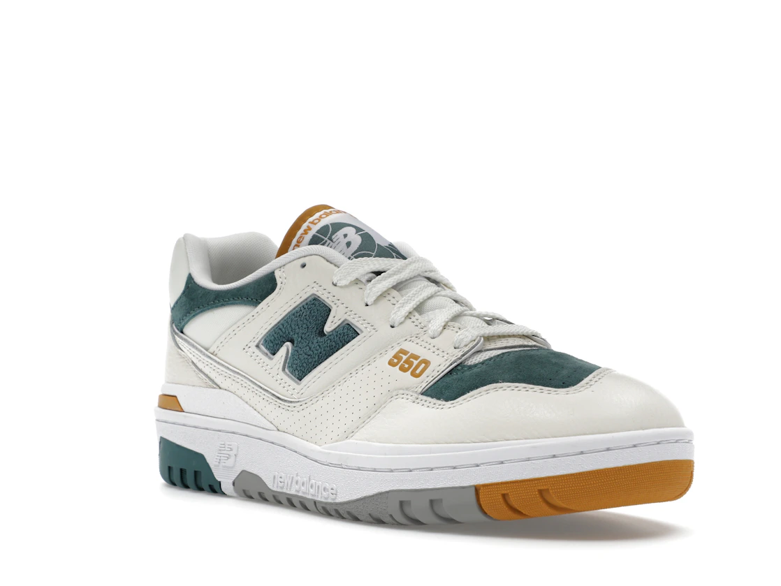 New Balance 550 Green Mustard