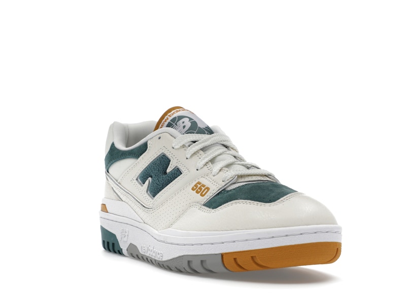 New Balance 550 Green Mustard