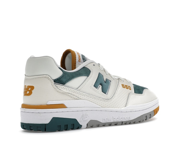 New Balance 550 Green Mustard