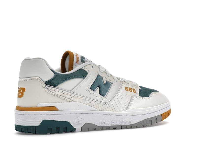 New Balance 550 Green Mustard