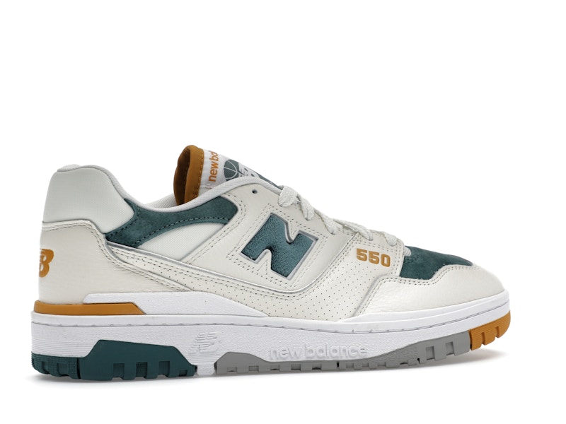 New Balance 550 Green Mustard